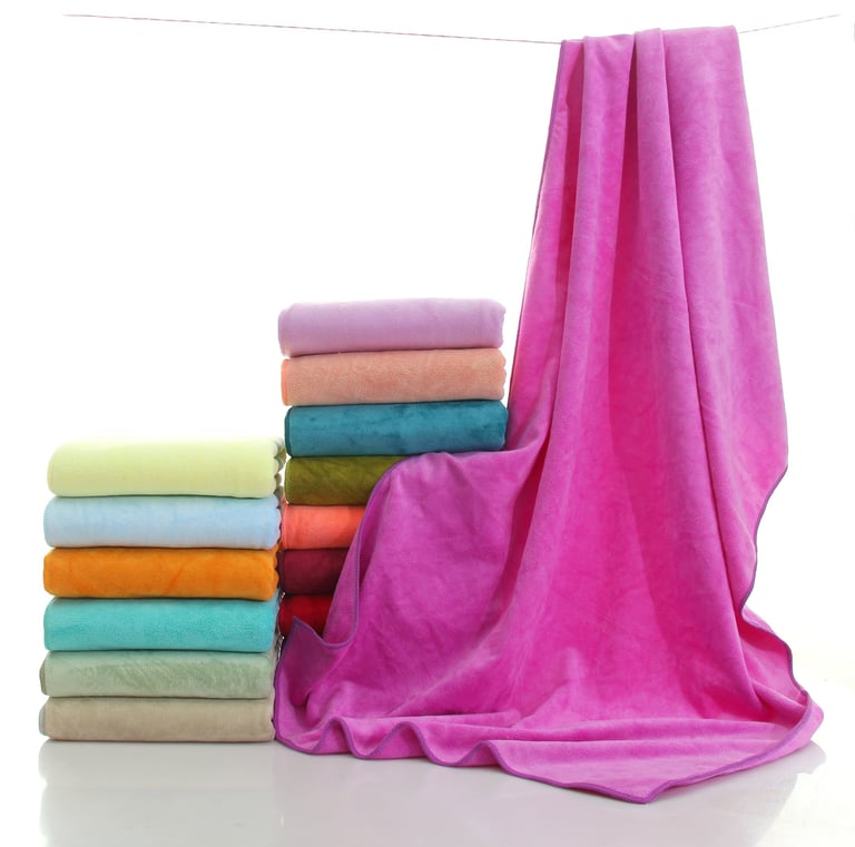 microfiber bathroom towels factory