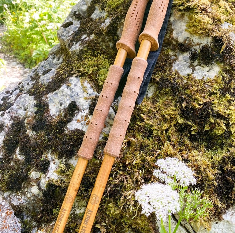 Batons de rando en bambou 4