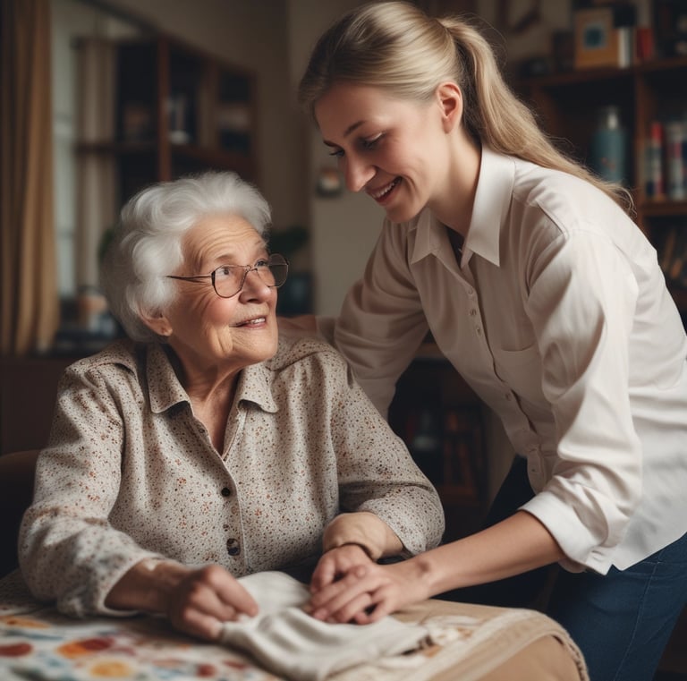 Man in business casual attire shaking hands with a recruiter