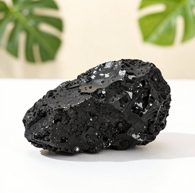 Bright citrine crystal catching warm golden light in a sunlit room.