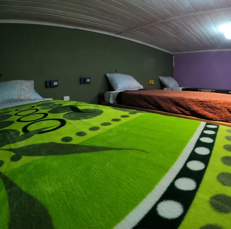 Habitación Mixta para 6 personas.