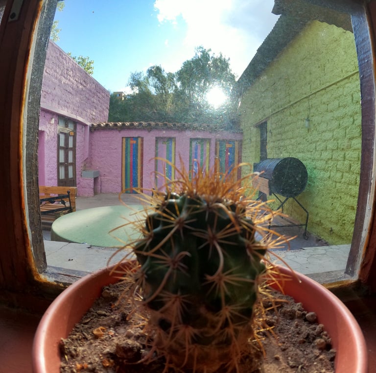 Patio, Asador, aire libro