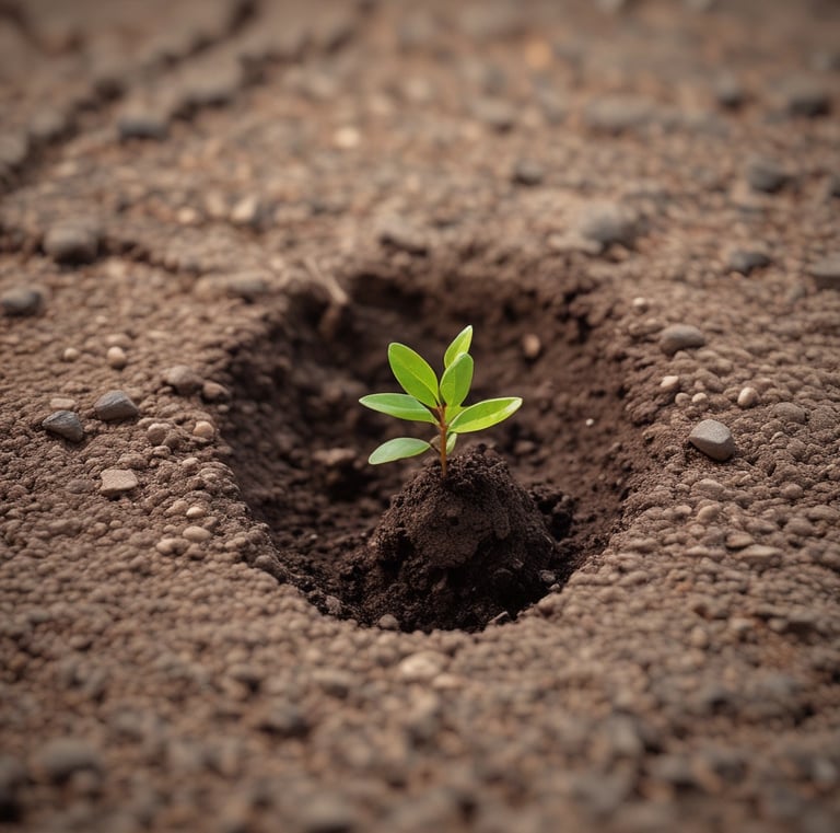 A group sitting in a circle on the grass, sharing and connecting during a communication workshop.