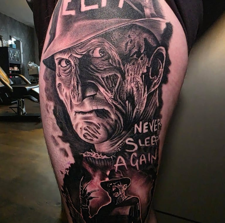 Nightmare on Elm Street Tattoo