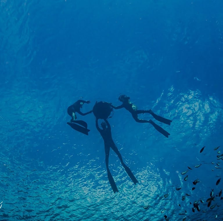 Freediving on Curacao