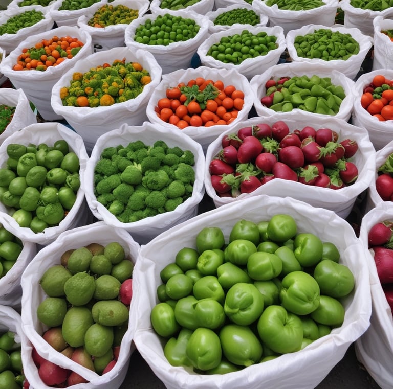 Close-up of aromatic Indian herbs drying in the sun.