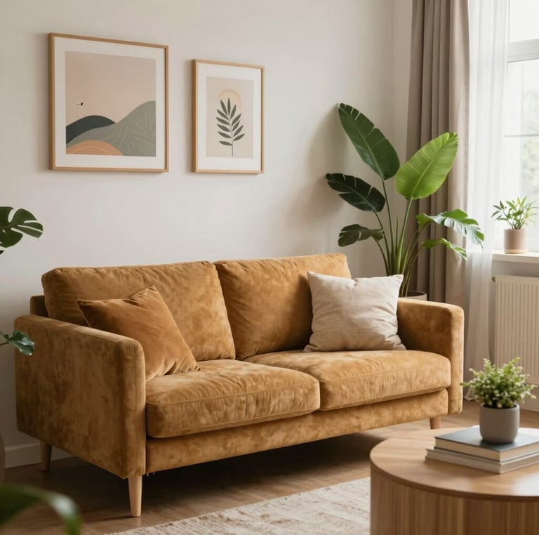 A calm, inviting space with soft lighting where someone is journaling quietly, symbolizing a safe place to share feelings.