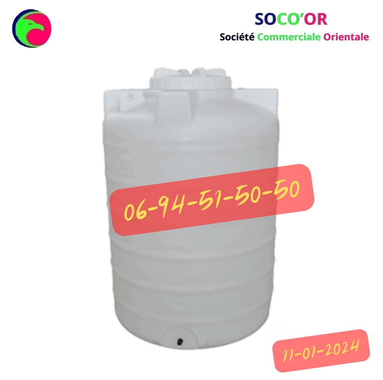 Citerne plastique Maroc 