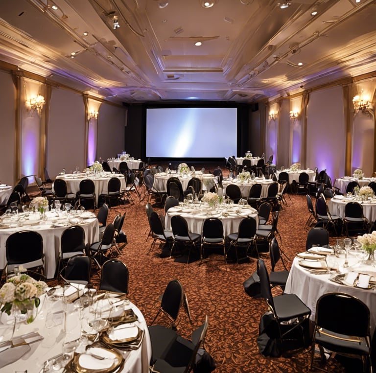 a white projector sitting on top of a table