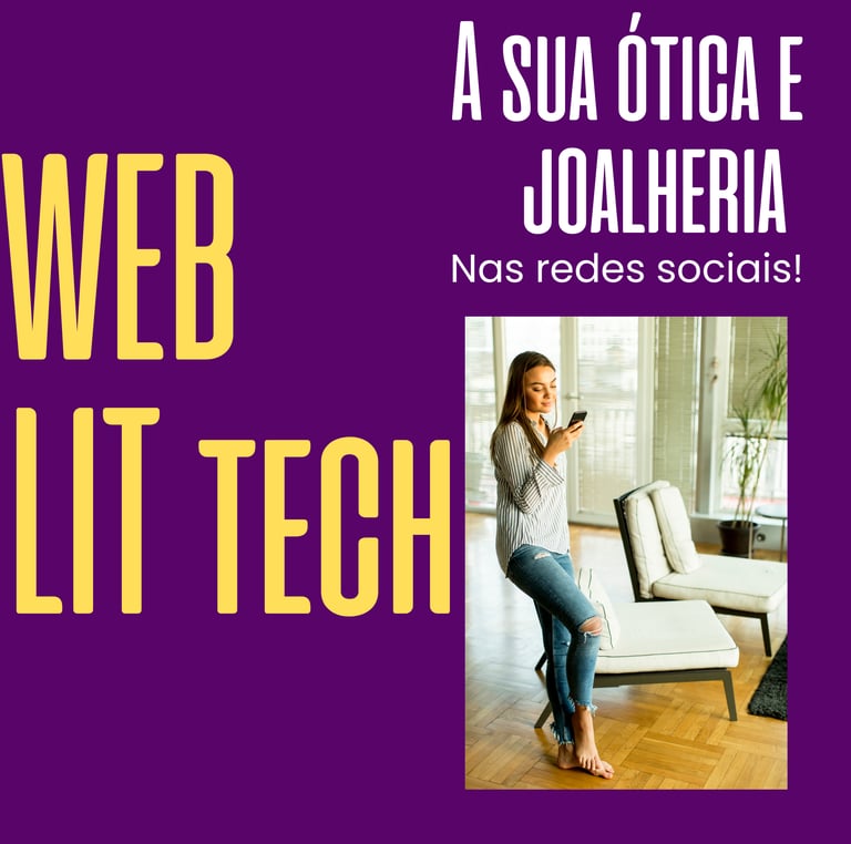 Imagem de uma gestora de mídias sociais.