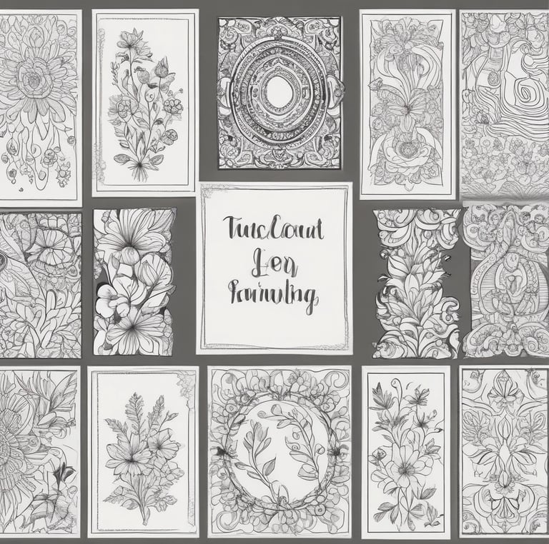 A cozy home corner decorated with vibrant, original printable artwork displayed on the walls.