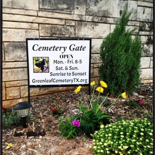 Brownwood cemetery at Greenleaf Cemetery