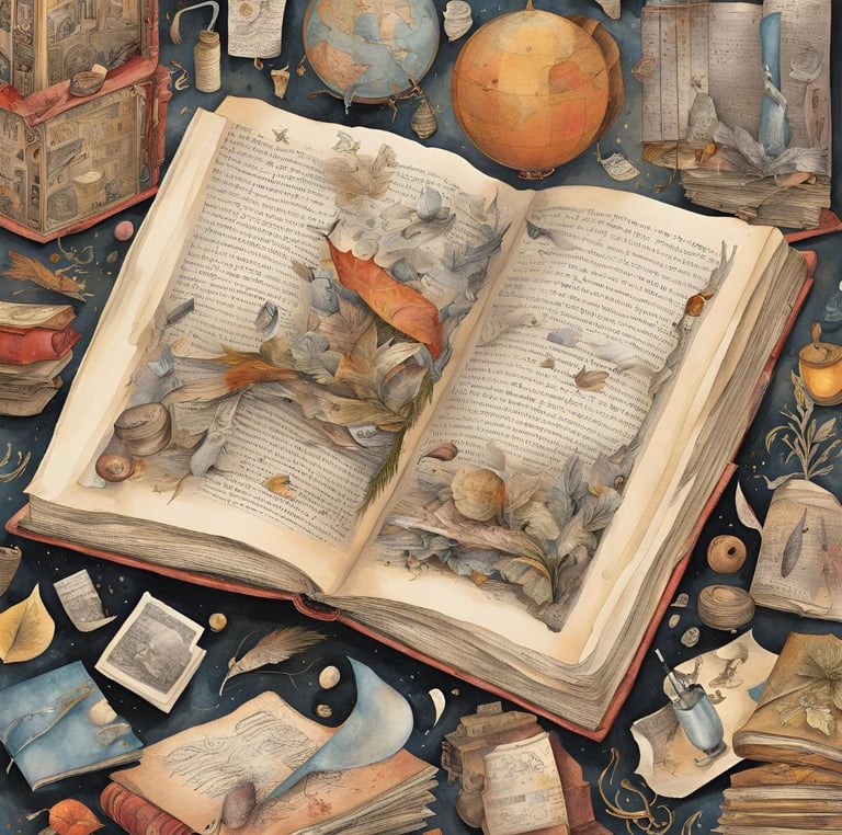 la litterature et l'illustration mêlées pour faire rêver