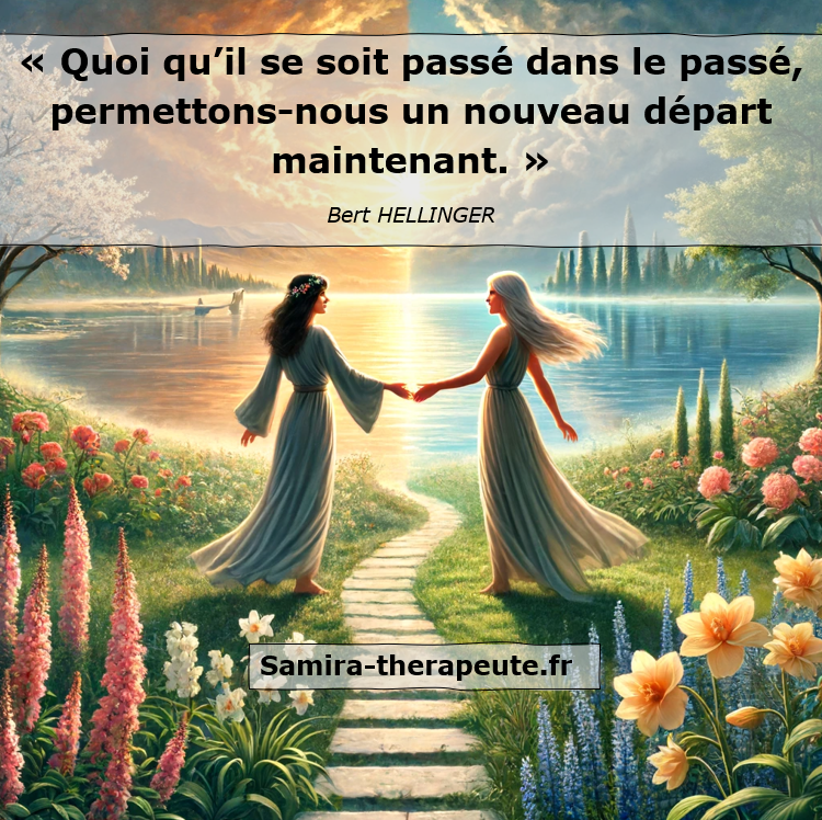 Quoi qu’il se soit passé dans le passé, permettons-nous un nouveau départ maintenant.