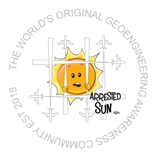 Arrested Sun Logo - Wotld's Original Geoengineering Awareness Community