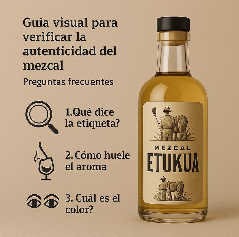 Guía visual para verificar la autenticidad del mezcal - Preguntas frecuentes