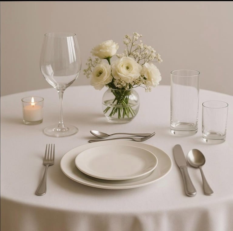 elegant rentals for event decoration