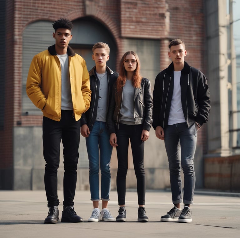 A collection of personalized business cards and marketing materials spread on a wooden table.