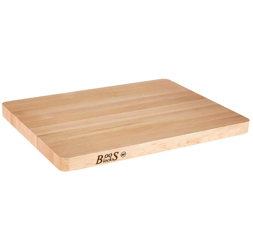 John Boos maple wood cutting board, reversible chop-n-slice, non-toxic and plastic-free