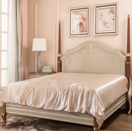 Promeed 23mm mulberry silk duvet cover, OEKO-TEX certified, cooling and gentle on skin and hair