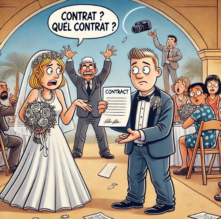 Le couple panique en découvrant qu’aucun accord écrit n’a été signé