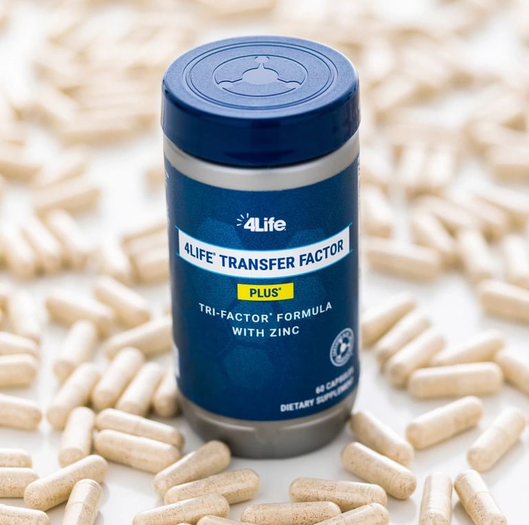 4Life Transfer Factor Plus capsules met zink voor krachtige ondersteuning van het immuunsysteem