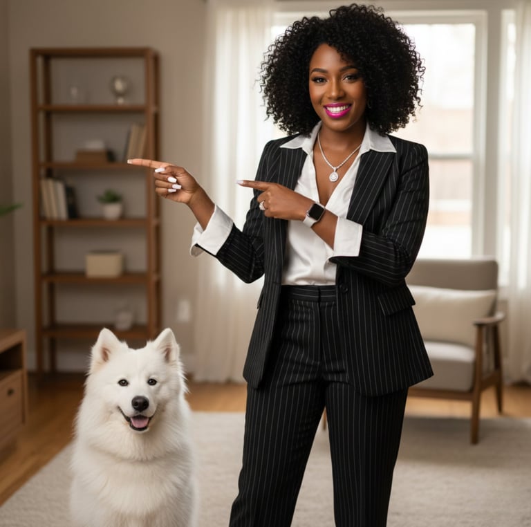 a black lady pointing to the sign up sheet for Back2naturalness 