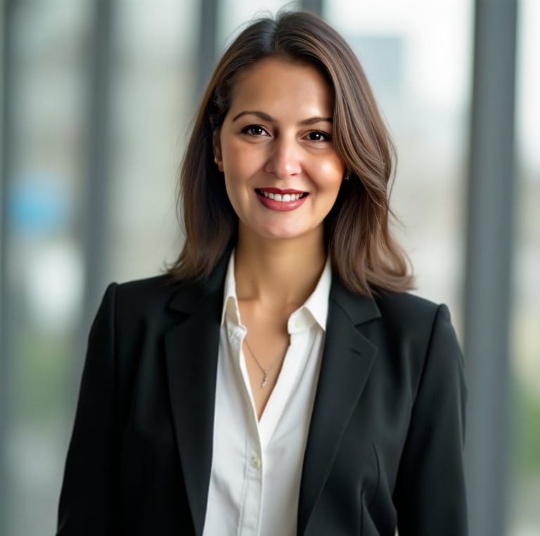 Finansal Özgürlük Stratejileri YouTube kanalının sahibi Sanem Aydın Yayla'nın bir fotoğrafı