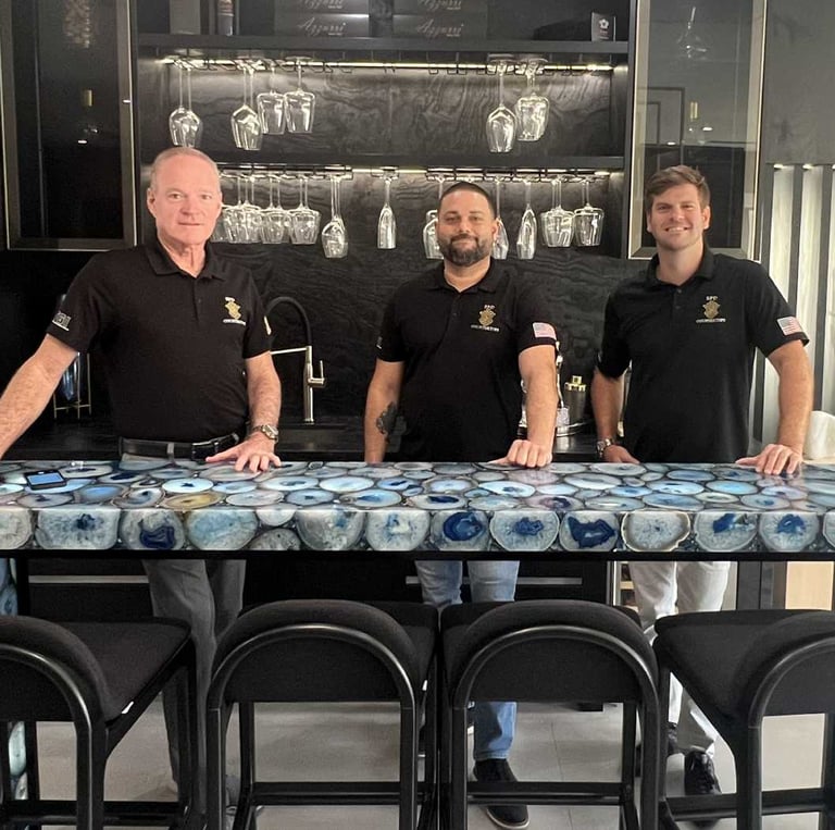 SPD Countertop Team at Showroom in Naples, Florida