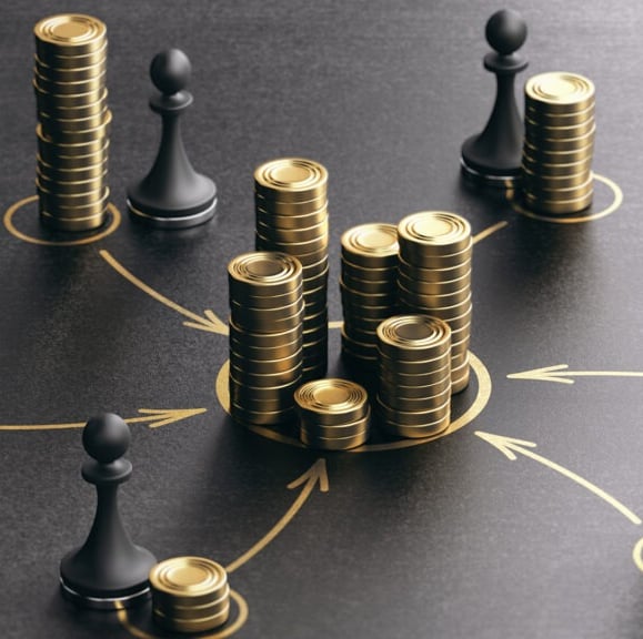 Divisão estratégica de investimentos