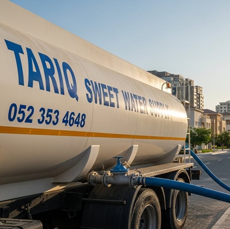 sweet water tanker supply in dubai