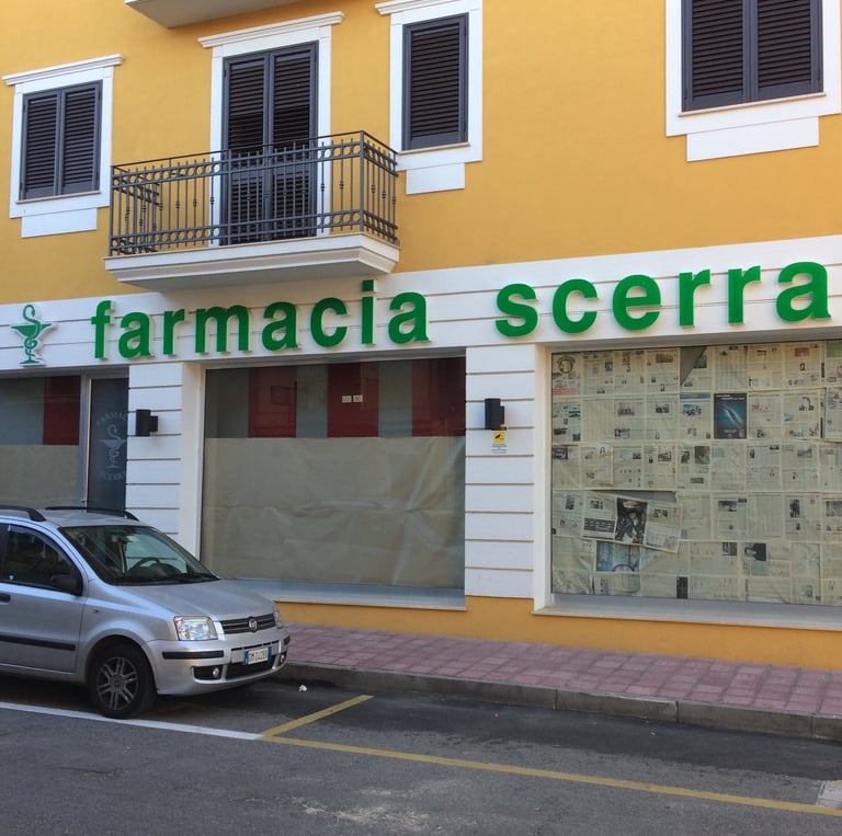 insegna farmacia scerra