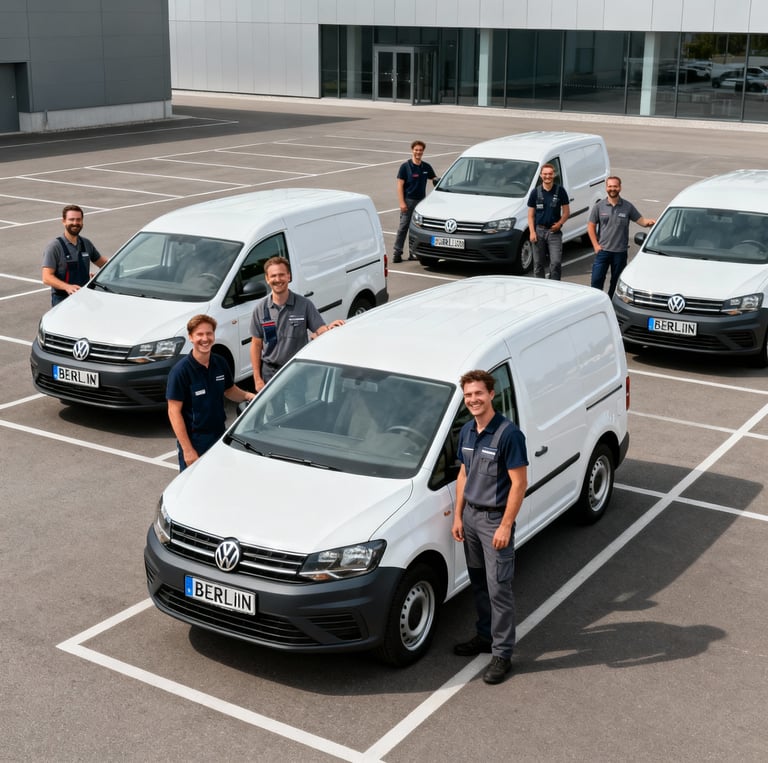 Moderner Fuhrpark BEN Fahrdienst Berlin: Barrierefreie Fahrzeuge für Rollstuhl- & Spezialtransport.