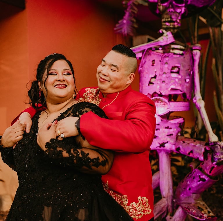 Traditional Attire Couple