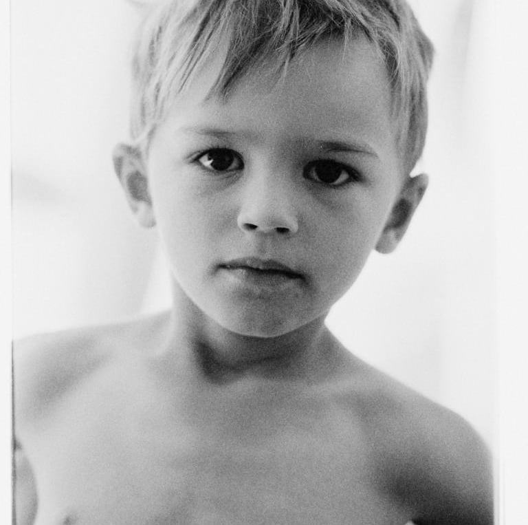 portrait noir et blanc argentique