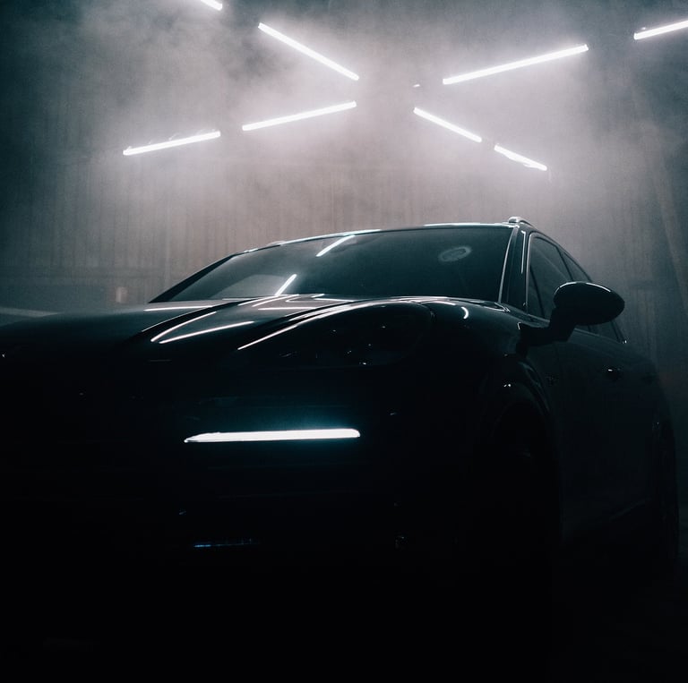 sports car suv windshield repaired