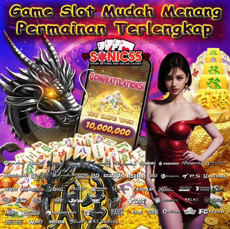 Sonic55 - Game Slot Online Mudah Menang