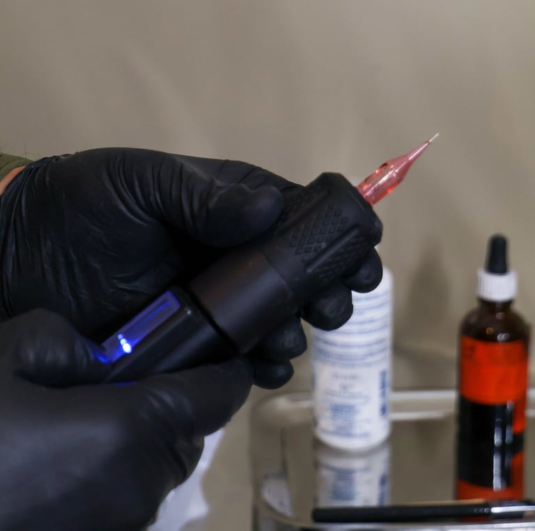 dermographe de tricopigmentation capillaire