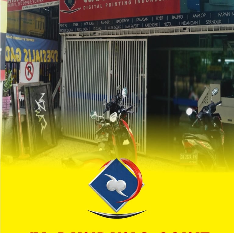 Kantor Cetak buku Yasin Dundung Print Makassar