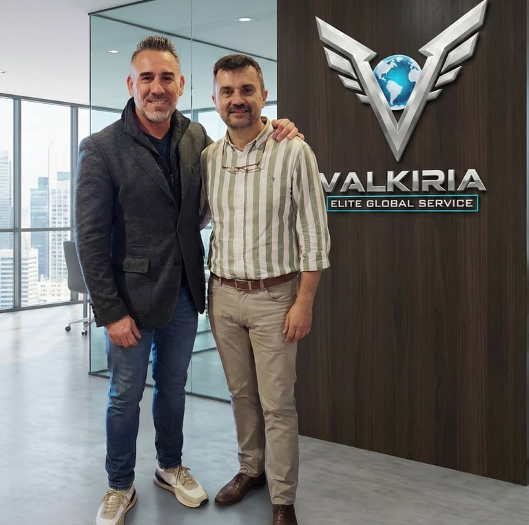 Equipo directivo de Valkiria Elite Global Service