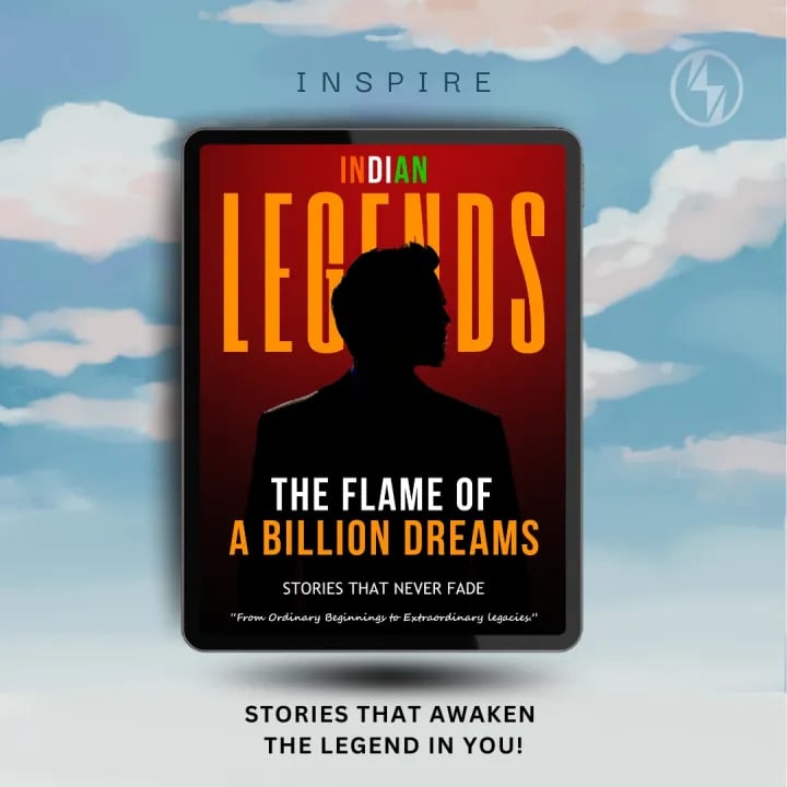 The Flame of A Billion Dreams a Thunder Motivation ebook cover — inspirational comeback stories