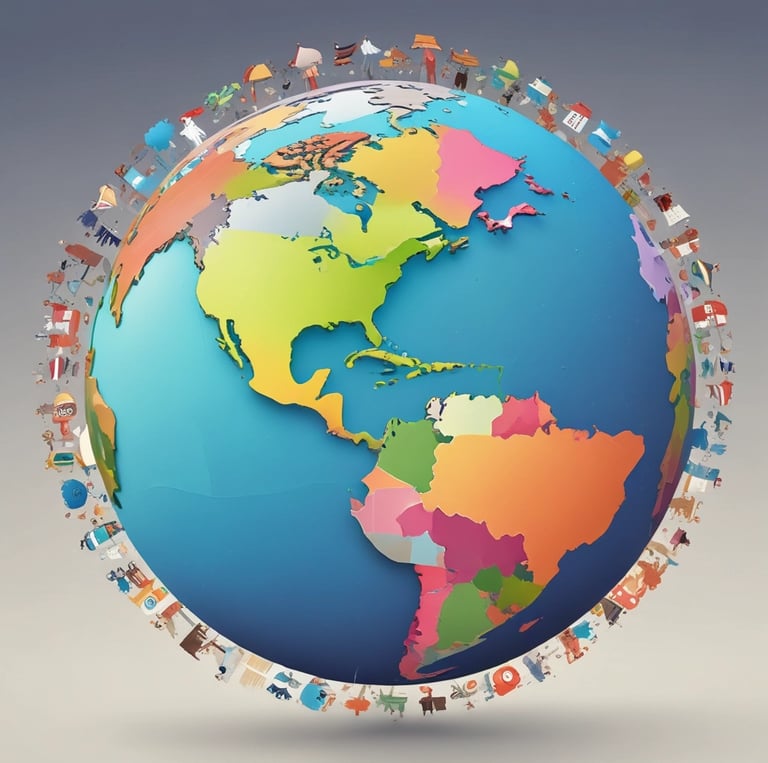 A warm, inviting photo of a family gathered around a table showcasing their handcrafted products.