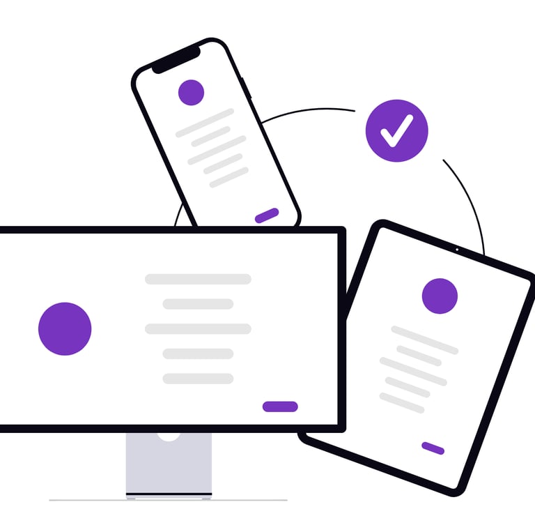 Cloud sync illustration showing fast and secure video downloading from multiple platforms like YouTube, Instagram, and TikTok
