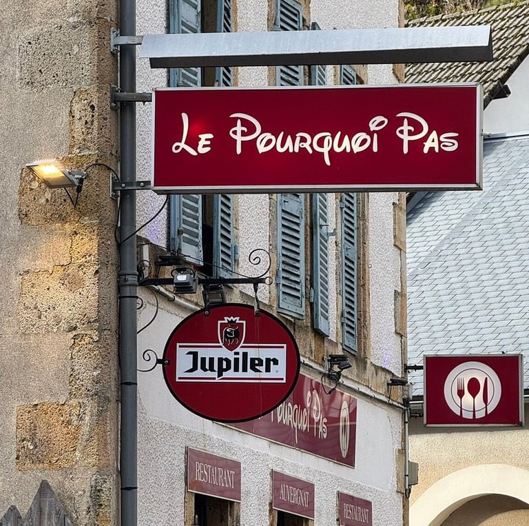 restaurant le pourquoi pas à la bourboule en auvergne