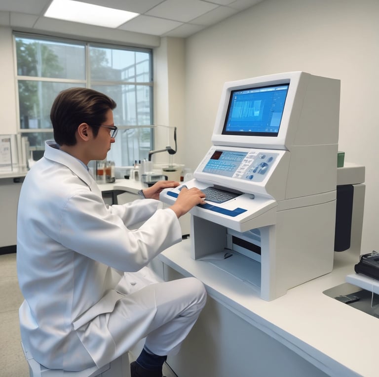 a bag of pills, a stethoscope, and a first aid kit