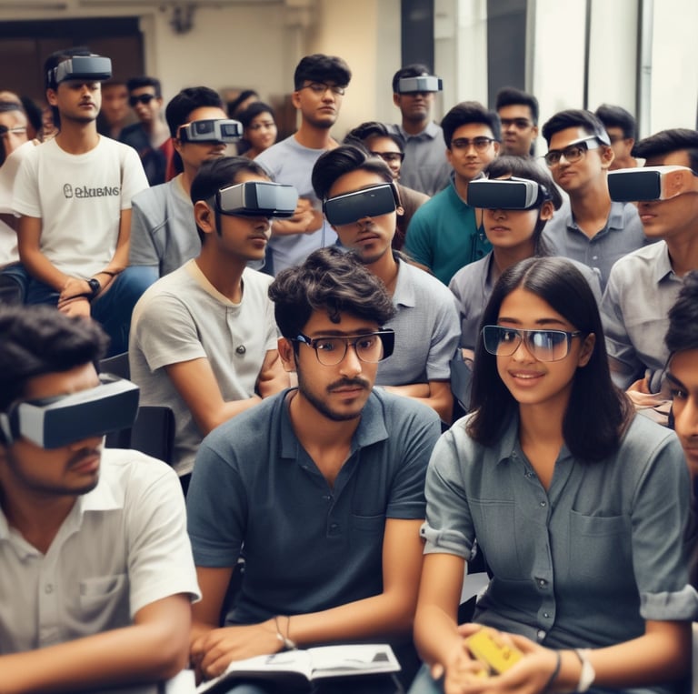 Student community for learning new technologies such as AI, 5G, Virtual Reality etc