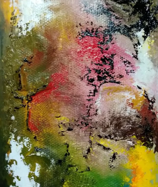 painting full of colors