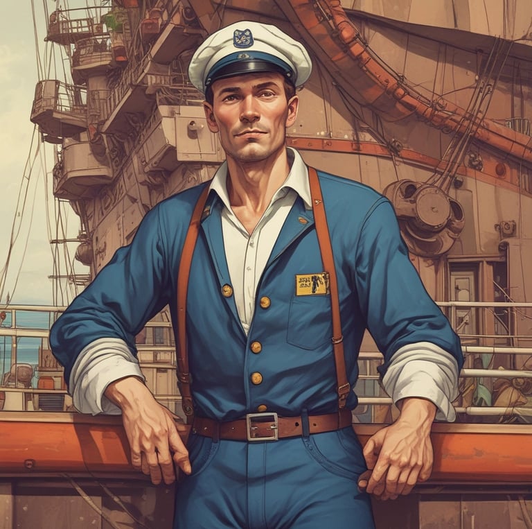 A serene ocean view representing maritime education.