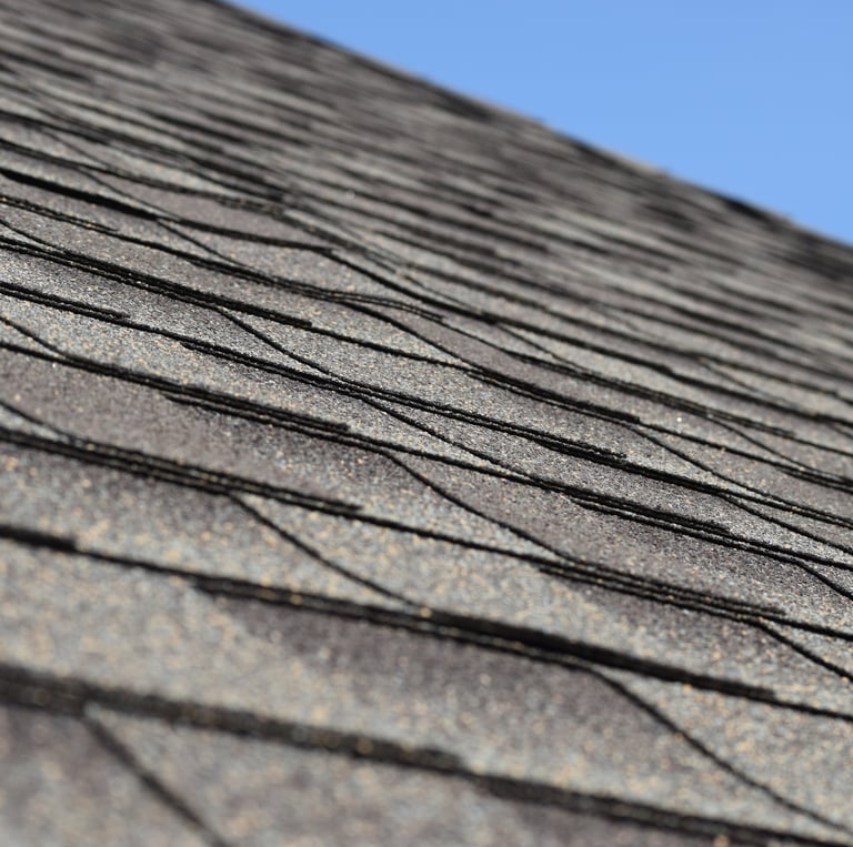 shingle roof professionally installed 