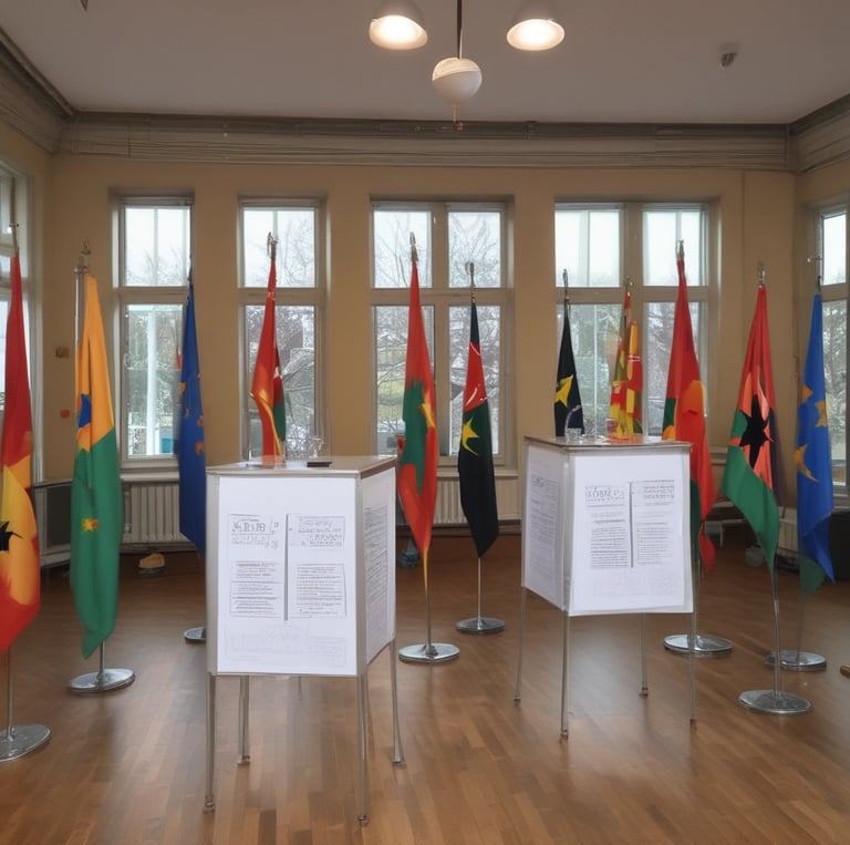 a close up of a street sign with a sky background
